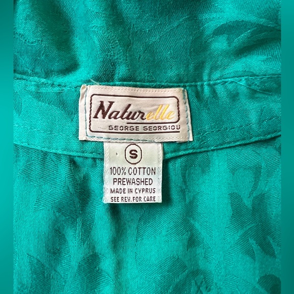 Vintage Naturelle by George  Georgiou Green Midi Dress - Picture 6 of 6